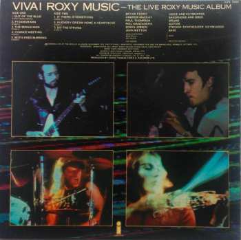 LP Roxy Music: Viva! Roxy Music (The Live Roxy Music Album)
