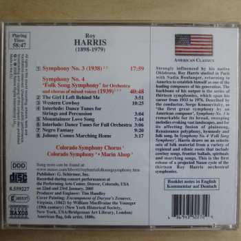 CD The Colorado Symphony Orchestra: Symphony No. 3 / Symphony No. 4 'Folk Song Symphony'