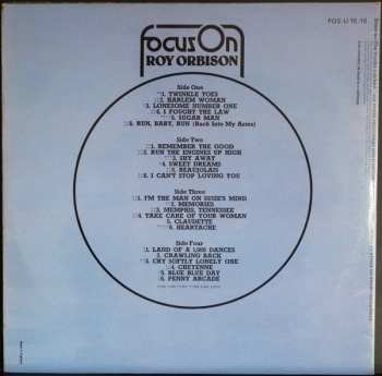 2LP Roy Orbison: Focus On Roy Orbison