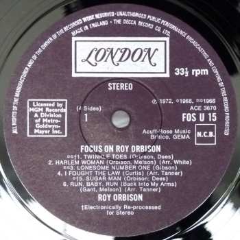 2LP Roy Orbison: Focus On Roy Orbison
