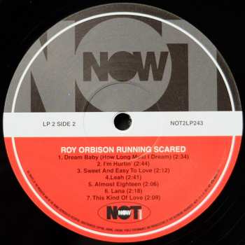 2LP Roy Orbison: Running Scared