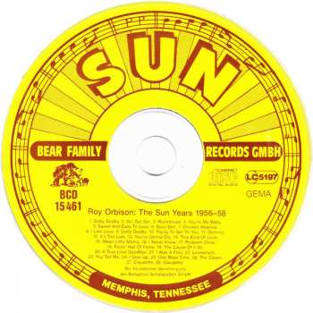 CD Roy Orbison: The Sun Years 1956-58 (The Definitive Edition)