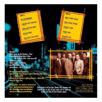 EP Roy Thompson & The Mellow Kings: Ride With Me Baby