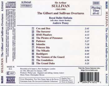 CD Royal Ballet Sinfonia: Sir Arthur Sullivan / The Gilbert And Sullivan Overtures