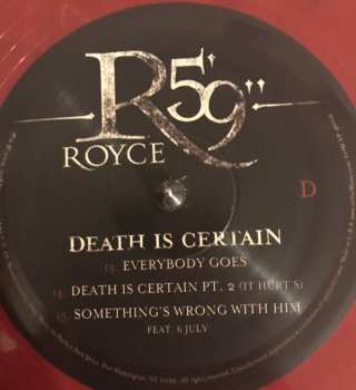 2LP Royce Da 5'9": Death Is Certain CLR
