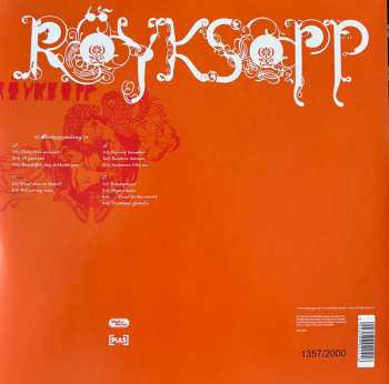 2LP Röyksopp: The Understanding  NUM