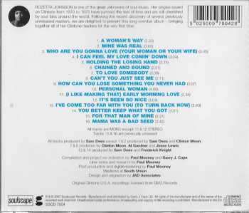 CD Rozetta Johnson: Personal Woman - The Legendary Clintone Sessions: 1970-1975