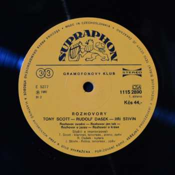 LP Jiří Stivín: Rozhovory