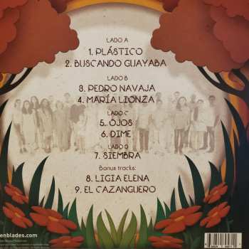 2LP Ruben Blades: Siembra 45 Aniversario En Vivo en el Coliseo de Puerto Rico 14 de mayo 2022