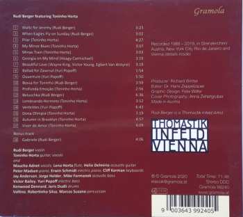 CD Rudi Berger: Featuring Toninho Horta