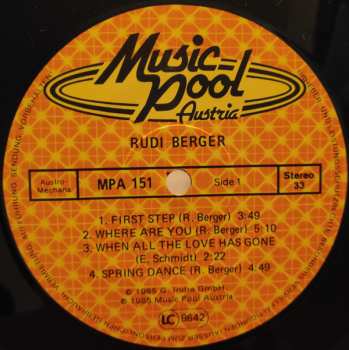 LP Rudi Berger: First Step