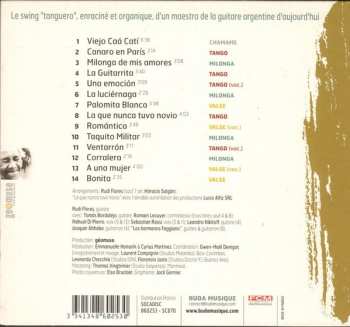 CD Rudi Flores: Tango, Noche Y Guitarra