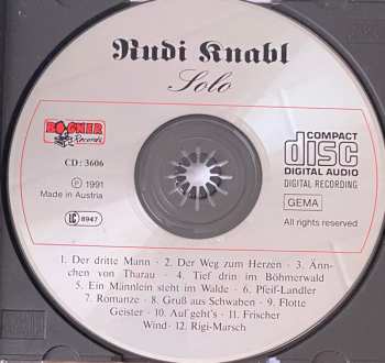 CD Rudi Knabl: Solo