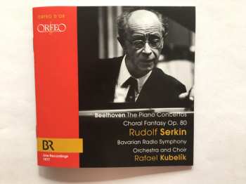3CD Rafael Kubelik: Beethoven The Piano Concertos Choral Fantasy Op. 80