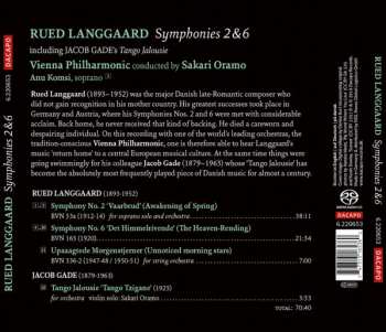 SACD Wiener Philharmoniker: Symphonies 2 & 6 / Tango Jalousie