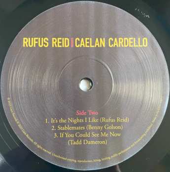 LP Rufus Reid: Rufus Reid Presents Caelan Cardello