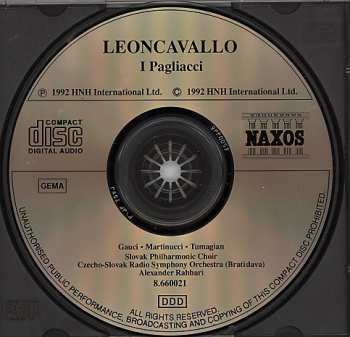 CD Slovak Radio Symphony Orchestra: I Pagliacci