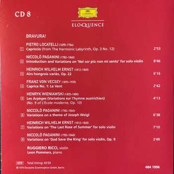 9CD/Doos Ruggiero Ricci: Complete American Decca Recordings