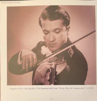 6CD Ruggiero Ricci: Discovered Tapes: Concertos