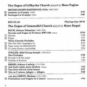 3CD Hans Fagius: Gamla Svenska Orglar - Old Swedish Organs