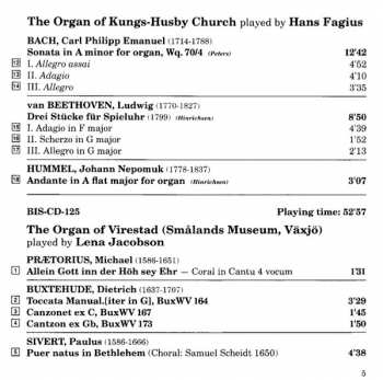 3CD Hans Fagius: Gamla Svenska Orglar - Old Swedish Organs