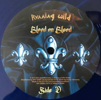 2LP Running Wild: Blood On Blood LTD | CLR