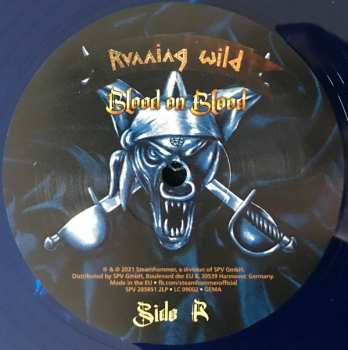2LP Running Wild: Blood On Blood LTD | CLR