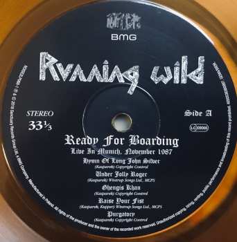 2LP Running Wild: Ready For Boarding LTD | CLR