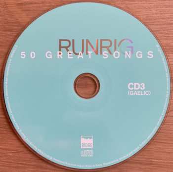 3CD/DVD Runrig: 50 Great Songs LTD