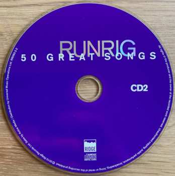3CD/DVD Runrig: 50 Great Songs LTD