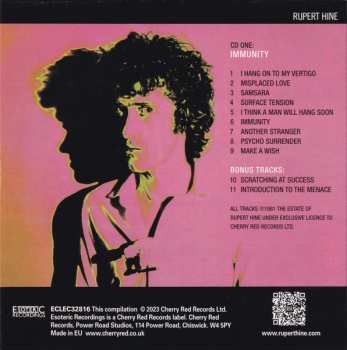 3CD/Doos Rupert Hine: Surface Tension (The Studio Works 1981-1983)