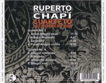 CD Ruperto Chapi: String Quartets 3&4