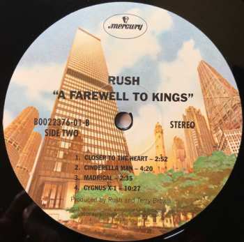LP Rush: A Farewell To Kings