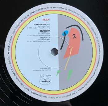 2LP Rush: A Show Of Hands