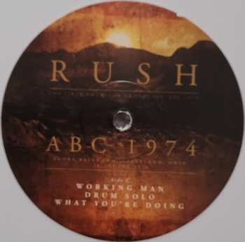 2LP Rush: ABC 1974 (The First American Broadcast) LTD | CLR