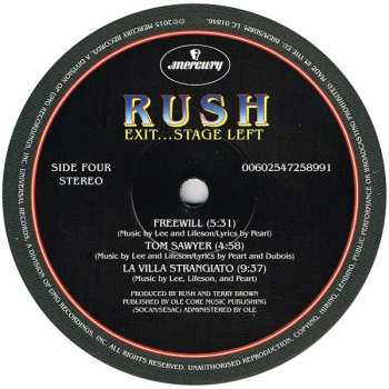 2LP Rush: Exit... Stage Left