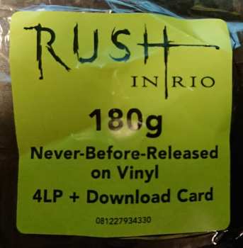 4LP Rush: Rush In Rio