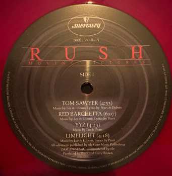 LP Rush: Moving Pictures LTD | PIC | CLR