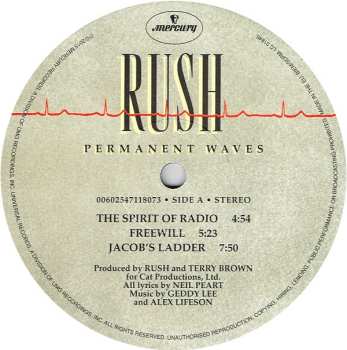 LP Rush: Permanent Waves