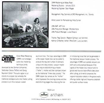 LP Rush: Permanent Waves