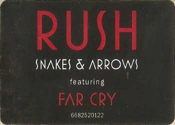 CD Rush: Snakes & Arrows DIGI