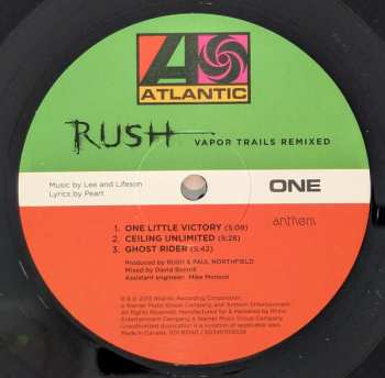 7LP/Doos Rush: The Albums 2002 - 2012