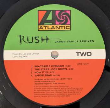 7LP/Doos Rush: The Albums 2002 - 2012