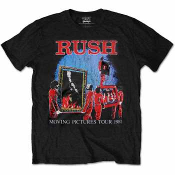 Merch Rush: Tričko Moving Pictures Tour  S