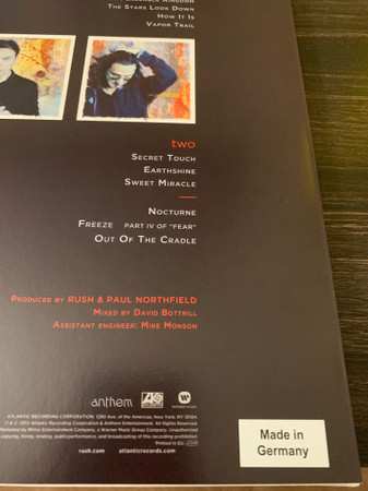 2LP Rush: Vapor Trails Remixed