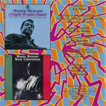 CD Rusty Bryant: Legends Of Acid Jazz