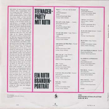 LP Ruth Brandin: Teenager-Party Mit Ruth (Ein Ruth Brandin-Porträt)