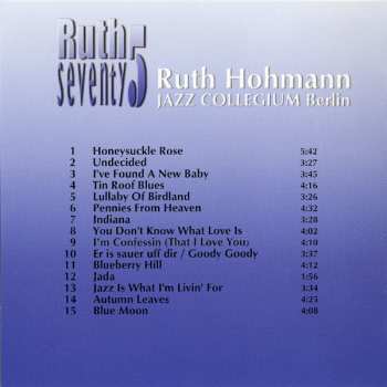 CD Ruth Hohmann: Ruth Seventy5