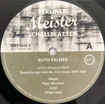 LP Ruth Palmer: Johann Sebastian Bach NUM