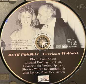 3CD Serge Koussevitzky: American Violinist